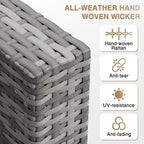 Aoxun Patio Furniture Sets, 7-Piece Outdoor Patio Furniture - Image 4