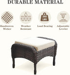 Belord Outdoor Ottomans for Patio Foot Rest - Image 5