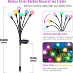 Solar Garden Lights Outdoor, Swaying Light Waterproof Solar Lights Outdoor - Image 2