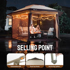CROWN SHADES 12x12 Pop Up Gazebo - Image 5