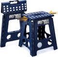 Delxo 16 Inch Folding Step Stool, Foldable Stool by Delxo