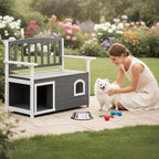 VINGLI Outdoor Storage Bench - Image 9