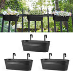 Dahey 3 Pcs Metal Hanging Flower Pots by Dahey