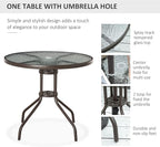 Outsunny 6 Piece Patio Dining Set - Image 3