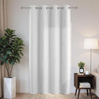 Joydeco Blackout Patio Sliding Door Curtains 108 Inches Long, Grommet Privacy by JOYDECO