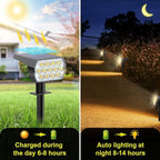 Solar Spot Lights Outdoor Waterproof IP65, 2-in-1 Solar Landscaping Spotlights - Image 4