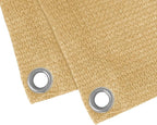 LOVE STORY Balcony Privacy Screen, 3.3' x19.7' Sand Deck Shield Screen Fence - Image 3