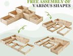 AMERLIFE 3-Tier Raised Garden Bed, 28 Inch Depth Fir Wood Planter Box - Image 7