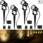 SUNVIE 3W Low Voltage Landscape Lighting LED Landscape Spotlights by SUNVIE