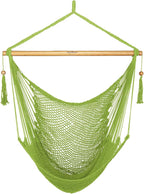 JoyView Hammock Chair with Spreader Bar Caribbean Hammock Swing Chair 300 LBS by JoyView