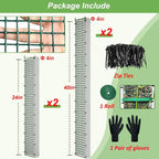 60"/40"/24" Metal Moss Pole, D Shape Sphagnum Moss Pole, Moss Poles - Image 7