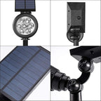 Solar Spotlights Outdoor, Bright 7-LED Landscape Spot Lights, Dusk-to-Dawn - Image 9