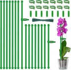 Plant Stakes, 18Inch & 11Inch Plant Support Stakes, HAINANSTRY Adjustable by HAINANSTRY