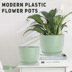 Plant Pots 10/9/8/7.5/7 inch Flower Pots - Image 4