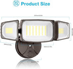 Olafus 80W Flood Lights Outdoor, Switch Controlled 8000LM LED Security Lights - Image 9