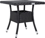 SAFAVIEH Outdoor Patio Furniture Collection Edna 3-Piece Lounge Set - Image 9
