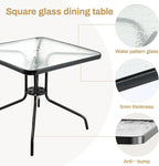 Arlopu 5 Piece Outdoor Patio Dining Set, Porch Furniture - Image 4