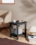 YEFU Outdoor Side Table for Patio: 16" HIPS Weather - Image 2