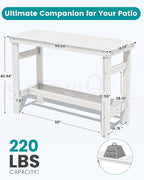 SERWALL 41" Outdoor Bar Table - Image 5