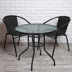 32in Outdoor Table Patio Dining Table Outdoor Dining Table - Image 2
