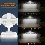 LEPOWER 1600LM LED Solar Security Lights Motion Outdoor, Motion Sensor Light - Image 6