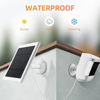Solar Panel for Ring Camera, 3 Pack 4W Solar Charger Compatible - Image 5