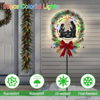 Solar Powered Nativity Scene, Hokfirm Christmas Yard Stakes Outdoor Christmas - Image 2