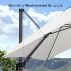 PURPLE LEAF 9.8' X 9.8' Patio Umbrella - Image 9