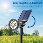 Solar Lights Outdoor Waterproof IP65, 3000K Super Bright LED, 2 Lighting Modes - Image 6