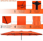 Tangkula 11 Piece Rattan Outdoor Dining Set - Image 6