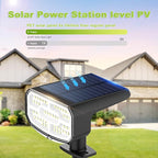 DAMINY Solar Spotlights Waterproof IP65, Auto On/Off, 3000K 2 Lighting Modes - Image 4