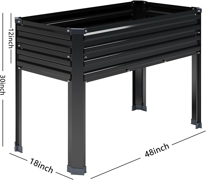 2PCS Galvanized Raised Garden Bed - Image 5