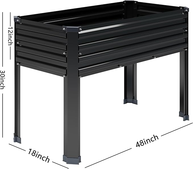 MGNO 2PCS Galvanized Raised Garden Bed Outdoor - Image 8