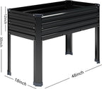 MGNO 2PCS Galvanized Raised Garden Bed Outdoor - Image 8