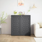 Storage Box Outdoor Caninet, Resin Indoor Storage Box Waterproof Outdoor - Image 3