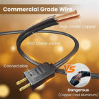 RTTY Dense-Glow 100FT All-Purpose Outdoor String Lights - Image 3