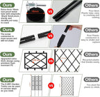 5.25FT Garden Trellis for Climbing Plants Outdoor, Metal Wall Lattice Climbing - Image 3