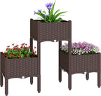 Outsunny Plastic Raised Garden Bed by Outsunny