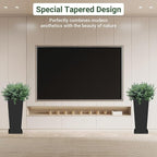 Tall Outdoor Planters Set of 2, 24 inch Tall Planters - Image 4