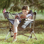 BusyBee Hammock Camping Chairs for Kids, Folding Kids Chair - Image 2