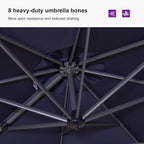 PURPLE LEAF 10'×13' Patio Umbrella - Image 6
