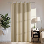 Joydeco Blackout Patio Sliding Door Curtains 96 Inches Long, Grommet Privacy by JOYDECO