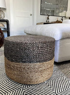 S & L Homes Pouf Ottoman - Image 3