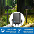 SUNVIE All-in-One LED Pathway Lighting Kit, 3000K Waterproof Landscape Lighting - Image 3