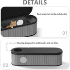 DRATO Outdoor Storage Box, Resin Deck Storage Box Waterproof Patio Storage Box - Image 6