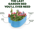 Plant & Plot Galvanized Raised Garden Beds Outdoor // Planter Raised Beds - Image 5