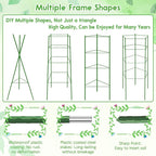 Riare 4 Pack 5.2 FT Tomato Cages - Image 5