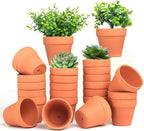 Terra Cotta Pots, 24 Pack 3.15 Inch Mini Clay Pot - Image 7