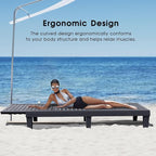 EasyUp Chaise Lounge Chair Outdoor, Resin Lounge Chair - Image 6