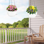 12 inch Hanging Planters for Indoor Plants, 2 Pack Self-Watering Hanging - Image 6